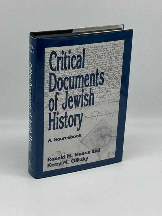 Critical Documents of Jewish History A Sourcebook