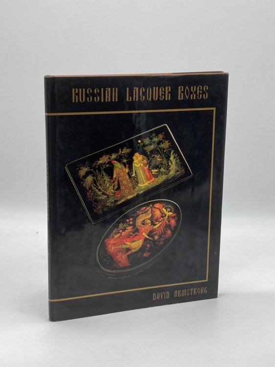 Russian Lacquer Boxes with Index of Subjects and Cyrillic Key