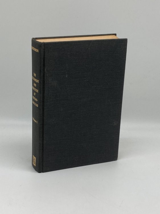 Image for The Technique and Practice of Psychoanalysis, Vol. 1 The Technique and Practice of Psychoanalysis, Vol. 1