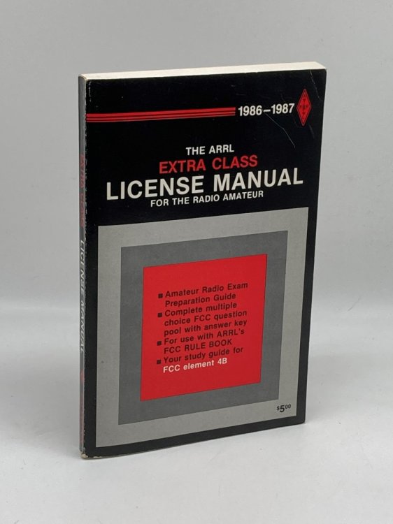 Image for ARRL Extra Class License Manual ARRL Extra Class License Manual