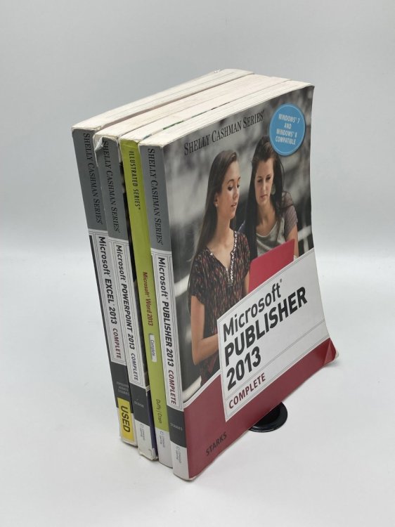 Microsoft Office 2013 Cengage Guide Books Set / Lot Word, Powerpoint, Publisher, Excel