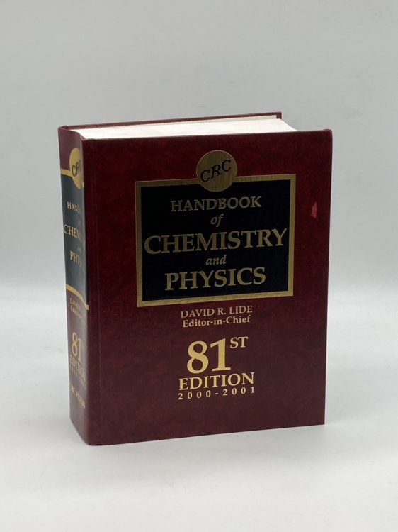 Handbook of Chemistry and Physics, 81St Edition