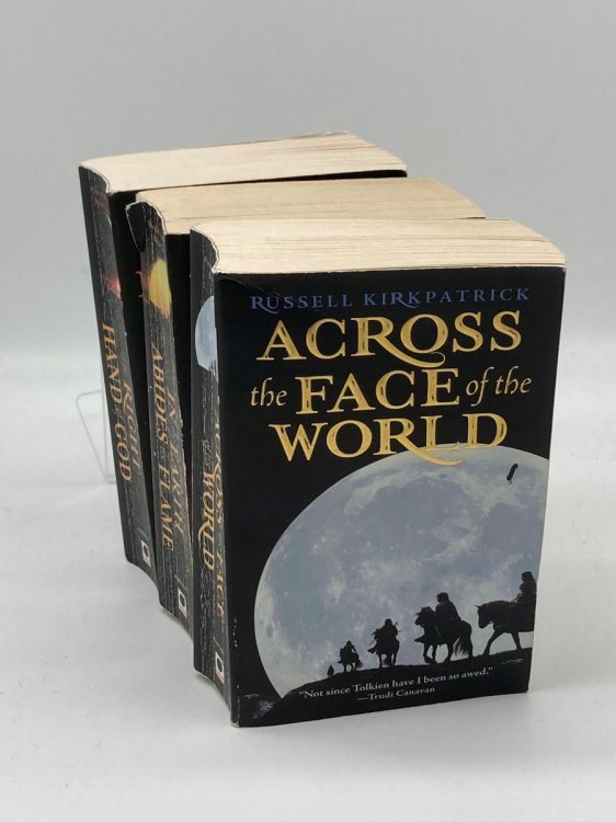 3 Volume Set The Fire of Heaven Trilogy : Across the Face of the World + In the Earth Abides the Flames + The Right Hand of God