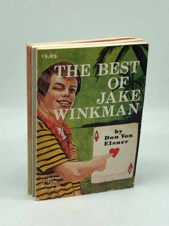 3 Don Von Elsner Bridge Paperbacks Set / Lot The Best of Jake Winkman; Everything's Jake With Me; The Jake of Diamonds