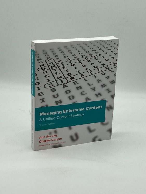 Image for Managing Enterprise Content A Unified Content Strategy Managing Enterprise Content A Unified Content Strategy