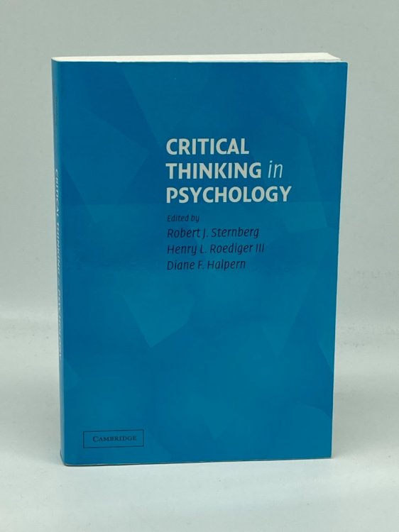 Critical Thinking in Psychology