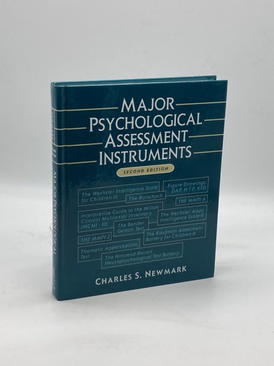Major Psychological Assessment Instruments