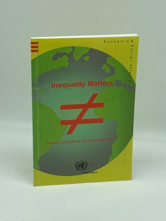Report on the World Social Situation 2013: Inequality Matters