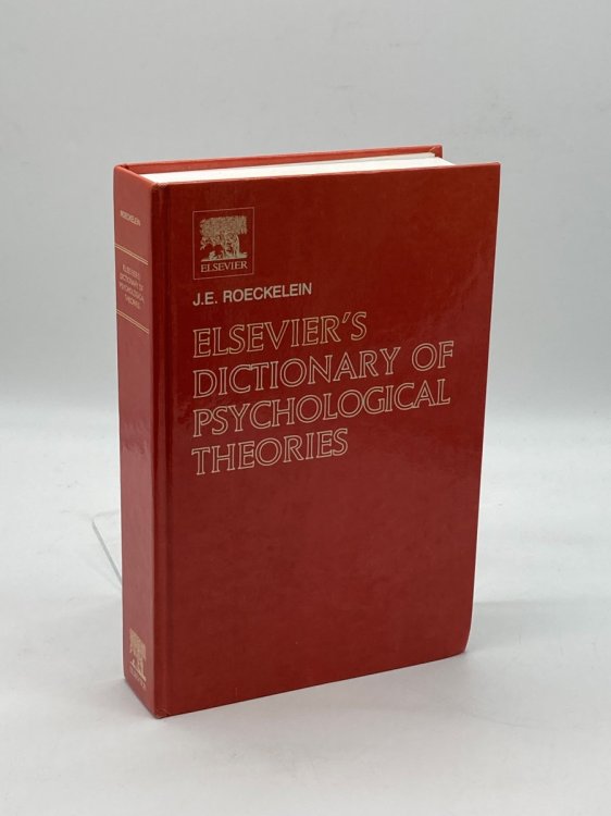 Elsevier's Dictionary of Psychological Theories