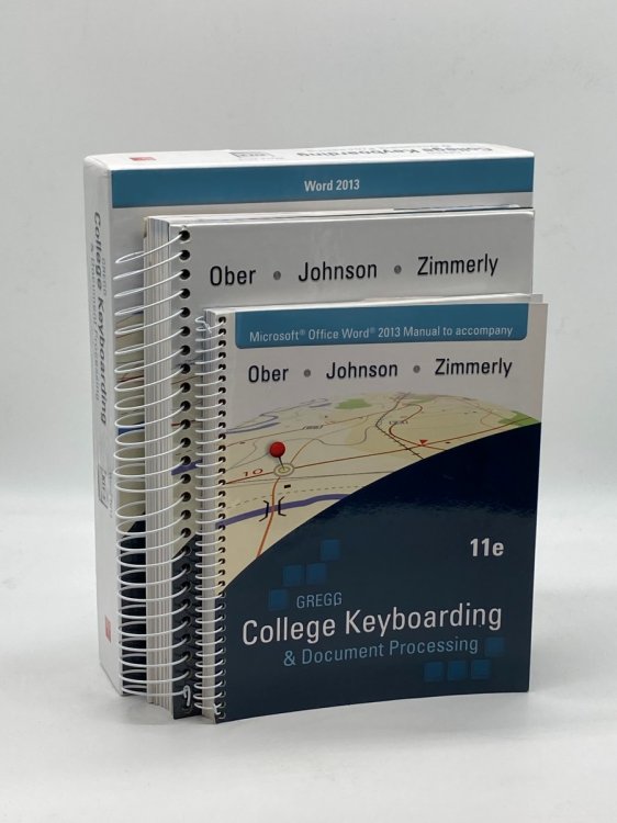 College Keyboarding & Document Processing Kit (2 Book Set + Access Code) Kit 3: W/ Word 2013 Manual