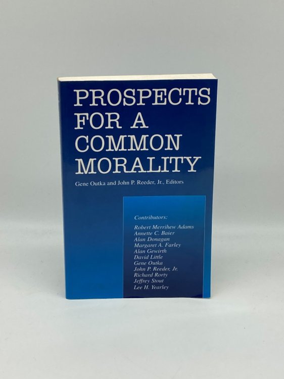 Prospects for a Common Morality