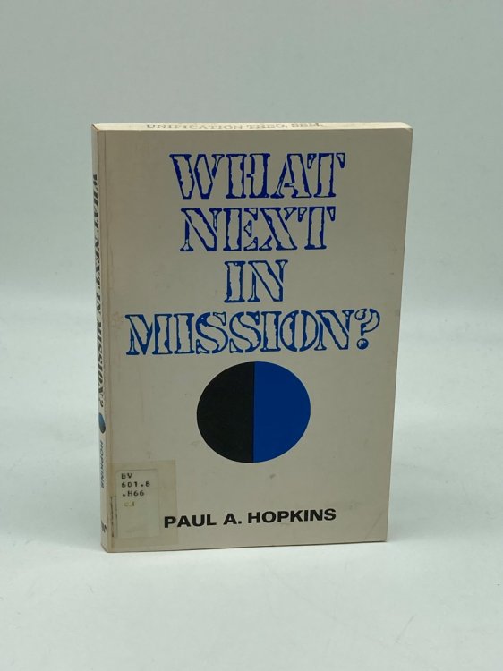 What Next in Mission