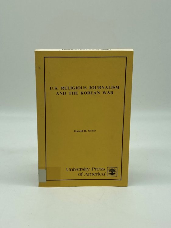 U. S. Religious Journalism and the Korean War