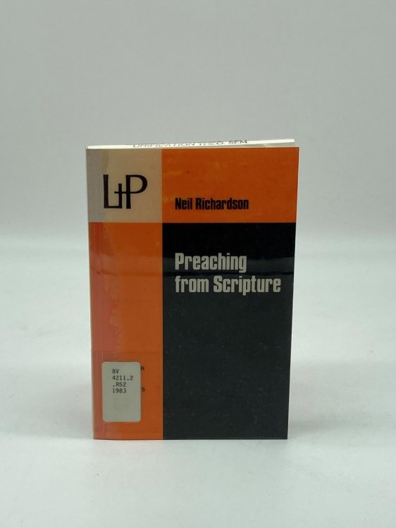 Preaching from Scripture