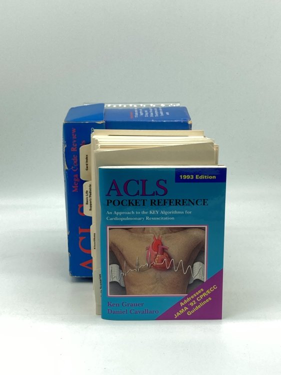 ACLS Mega Code Review Study Cards
