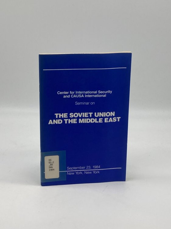 The Soviet Union and the Middle East