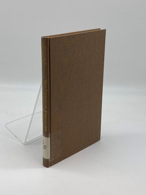 The Origin of Formalism in Social Science