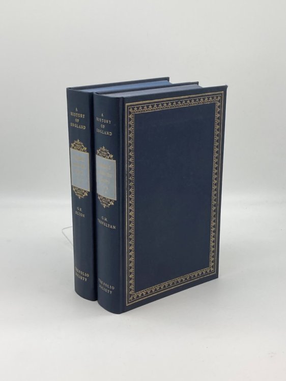A History of England: Under the Stuarts + Under the Tudors Folio Society 2 Volume Bundle
