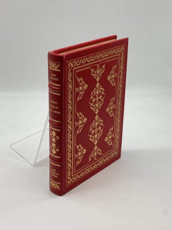TWENTY YEARS AT HULL-HOUSE by Jane Addams. LIMITED EDITION, FULL LEATHER. the Franklin Library, 1981.