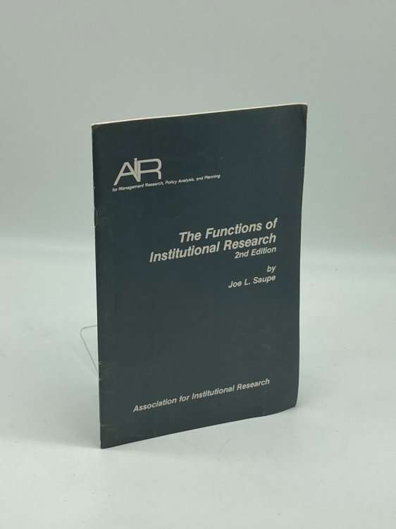 The Functions of Institutional Research