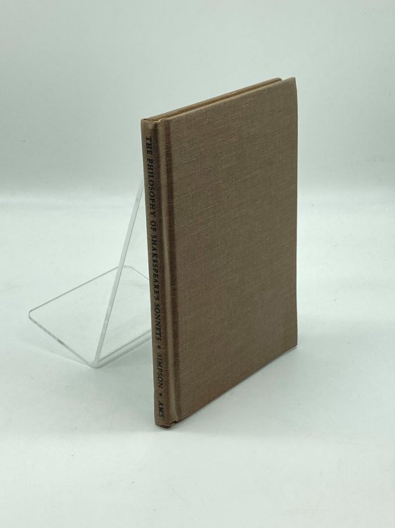 Introduction to the Philosophy of Shakespeare's Sonnets