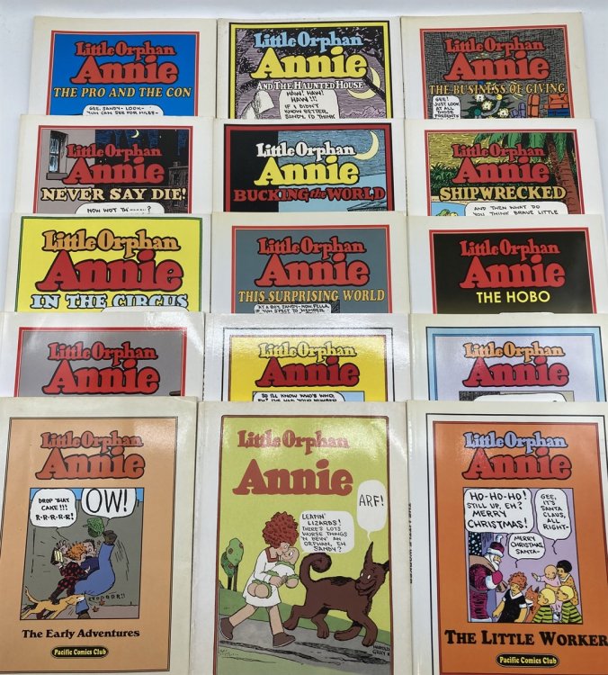 Bundle of 15 Little Orphan Annie Books