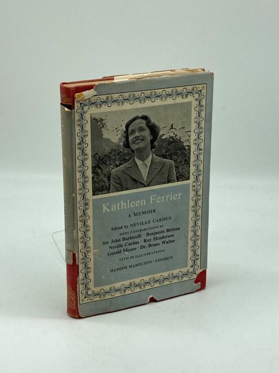 Image for Kathleen Ferrier A Memoir Kathleen Ferrier A Memoir