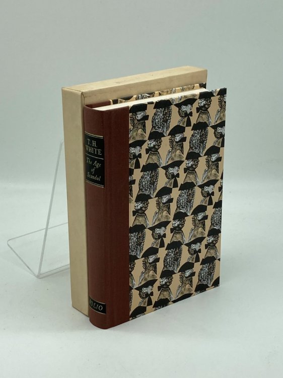 Collectible T. H White AGE of SCANDAL Deluxe Folio Society Press Illustrated Slipcase History