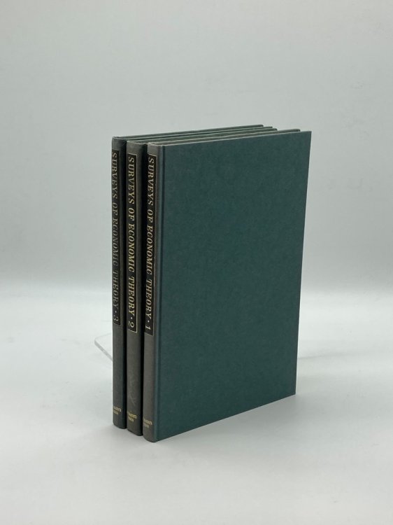 Surveys of Economic Theory; 3 Volume Set Money, Interest, and Welfare; Growth and Development; Resource Allocation