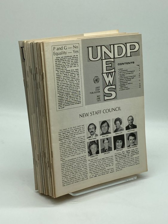 UNDP NEWS 33 Issues Between 1974 - 1979 (Incomplete)