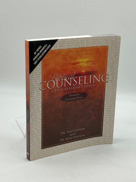 Biblical Counseling Quick Reference Guide Personal and Emotional Issues