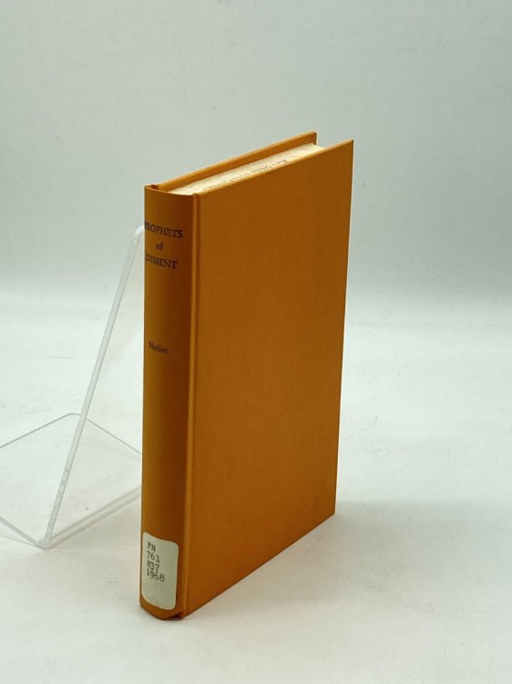 Prophets of Dissent: Essays on Maeterlinck, Strindberg, Nietzsche and Tolstoy