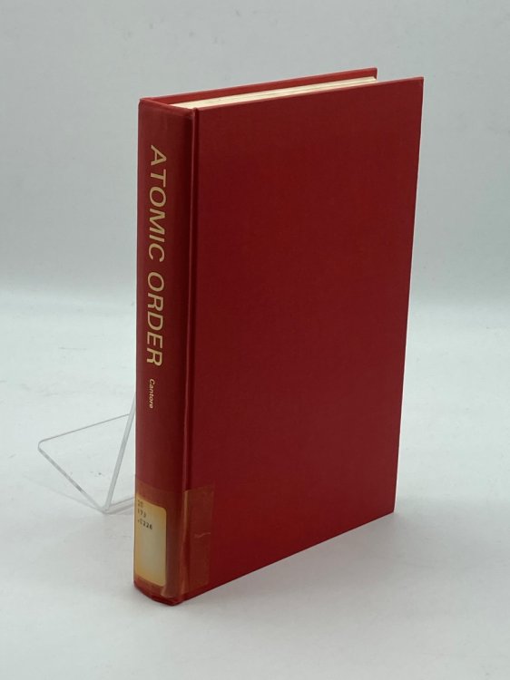 Atomic Order; An Introduction to the Philosophy of Microphysics