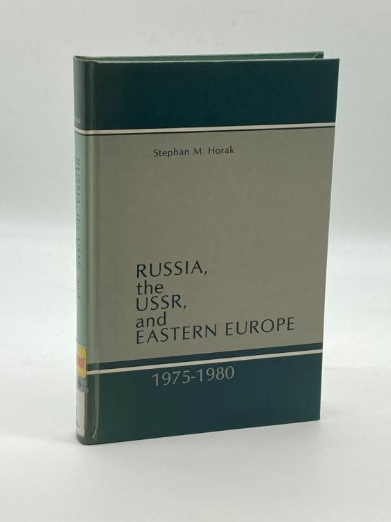 Russia, the Ussr, and Eastern Europe A Bibliographic Guide to English Language Publications, 1975-1980