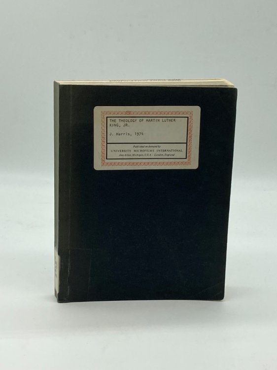 The Theology of Martin Luther King, Jr.