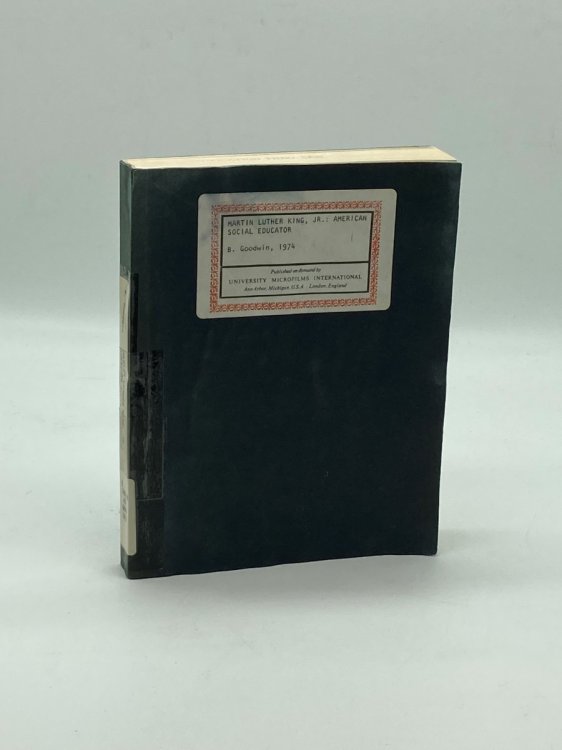 Martin Luther King, Jr.: American Social Educator