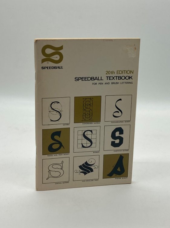 Speedball Textbook For Pen and Brush Lettering, 20Th Edition