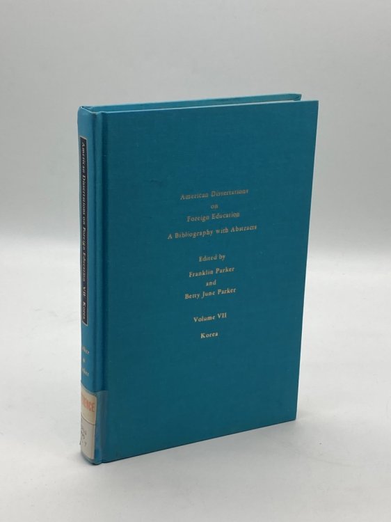 American Dissertations on Foreign Education