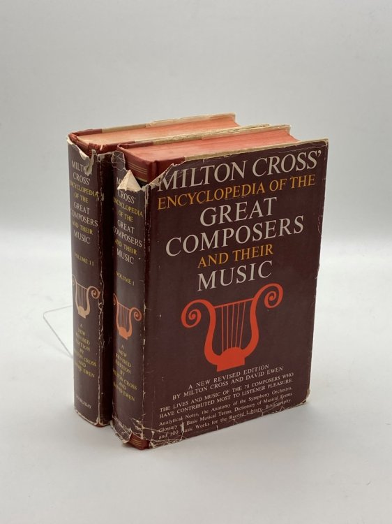 Milton Cross' Encyclopedia of the Great Composers and Their Music 2 Volume Set