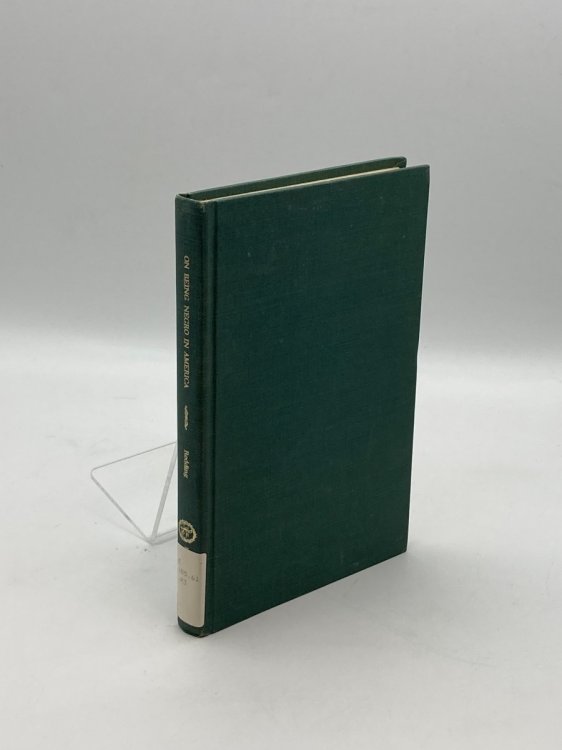 Image for On Being Negro in America On Being Negro in America