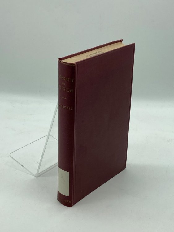 Authority in Religion