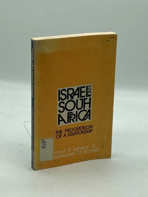 Israel and South Africa A Progression of a Relationship