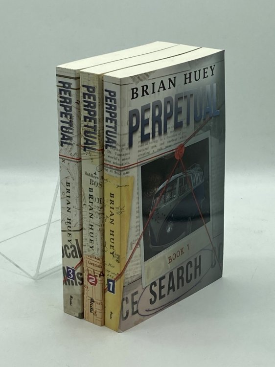 Perpetual Books 1, 2, and 3 (Signed!) Search; Assassins; Abducted
