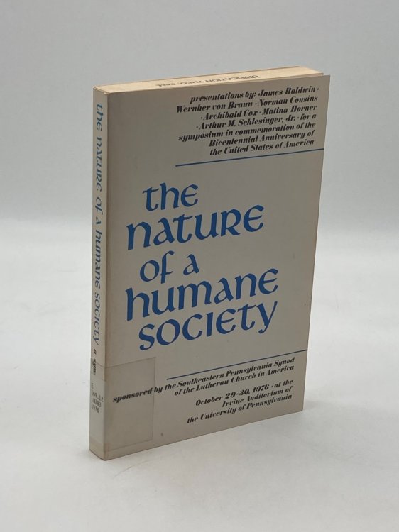 The Nature of a Humane Society