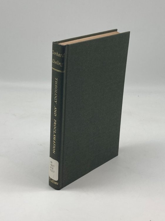 Theology and Proclamation A Discussion with Rudolf Bultmann