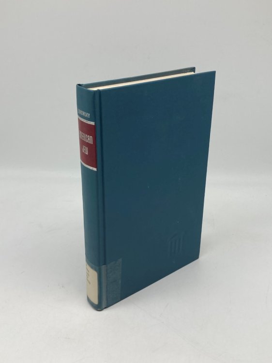 The American Jew; a Composite Portrait