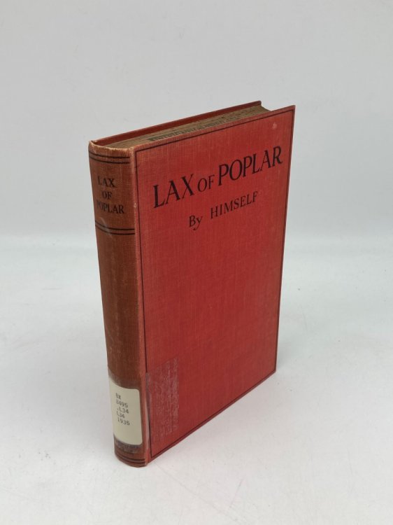 Lax of Poplar The Story of a Wonderful Quarter of a Century