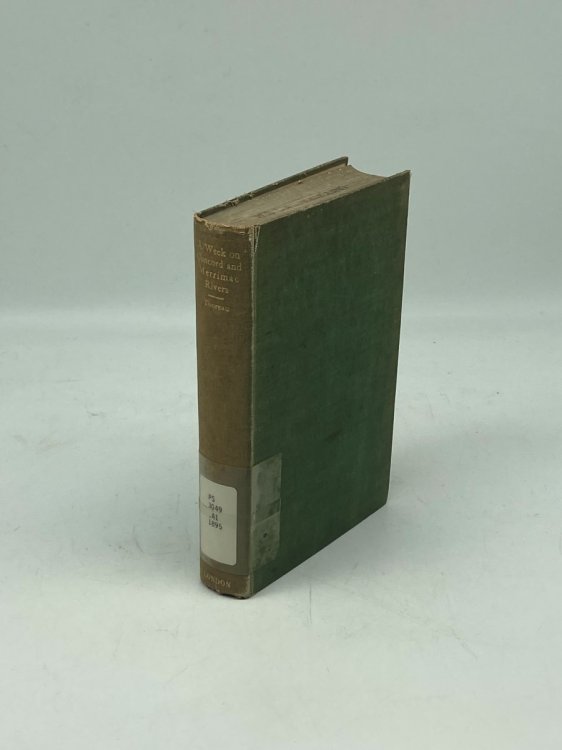 A Week on the Concord and Merrimack Rivers - Henry David Thoreau