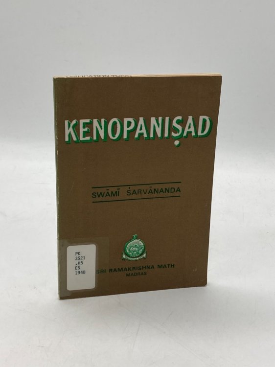 Kenopanisad Including the Original Verses