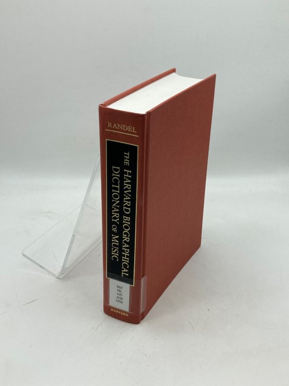 The Harvard Biographical Dictionary of Music